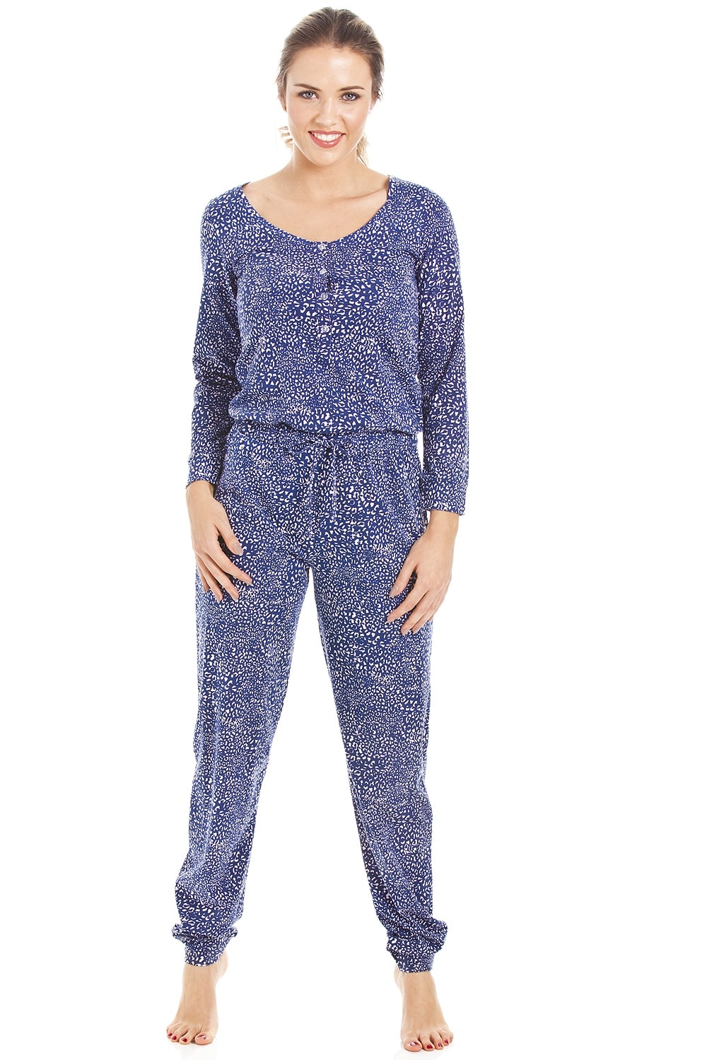 Camille Grey Luxury Super Soft Fleece Hooded All In One Onesie